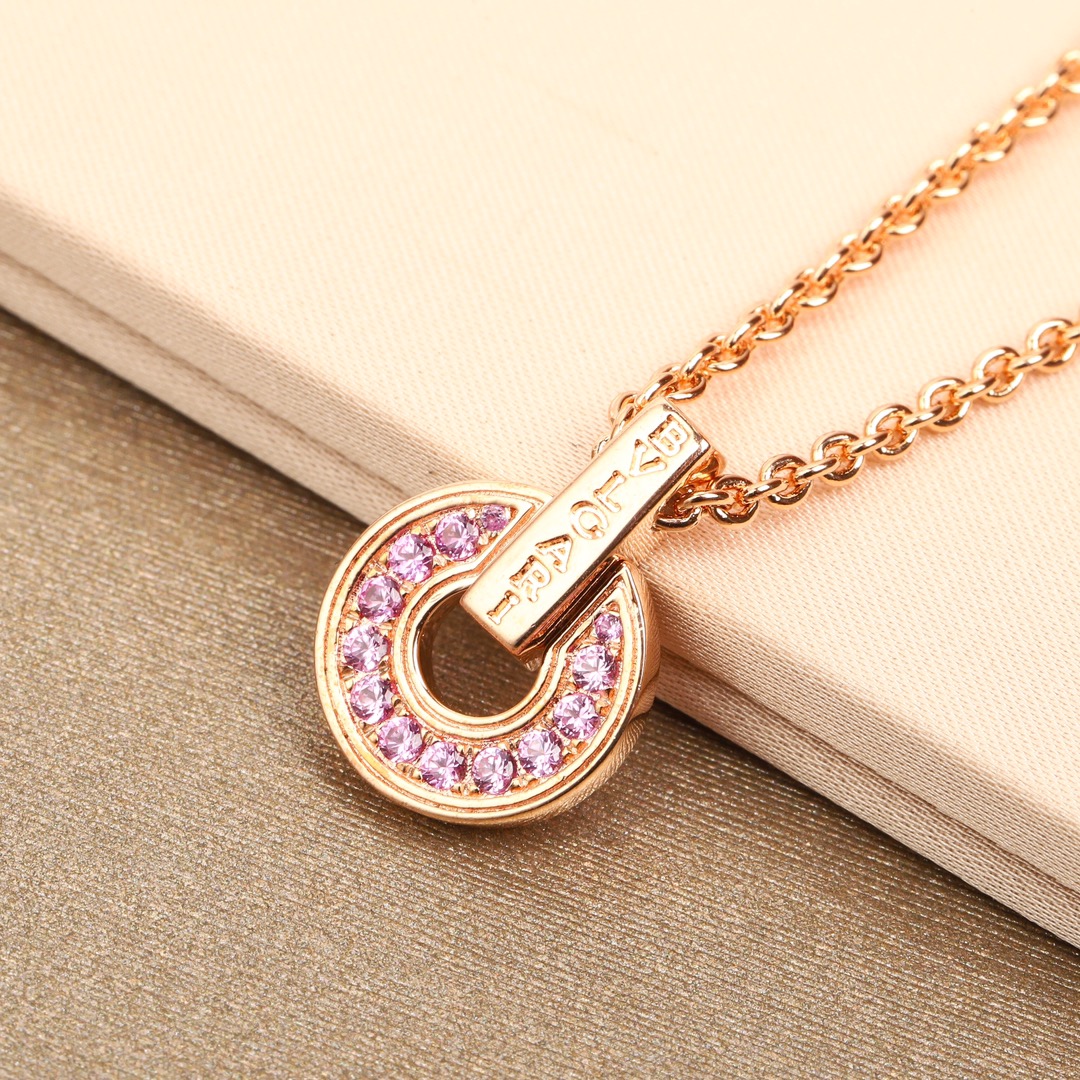 Bulgari Hollow Necklace