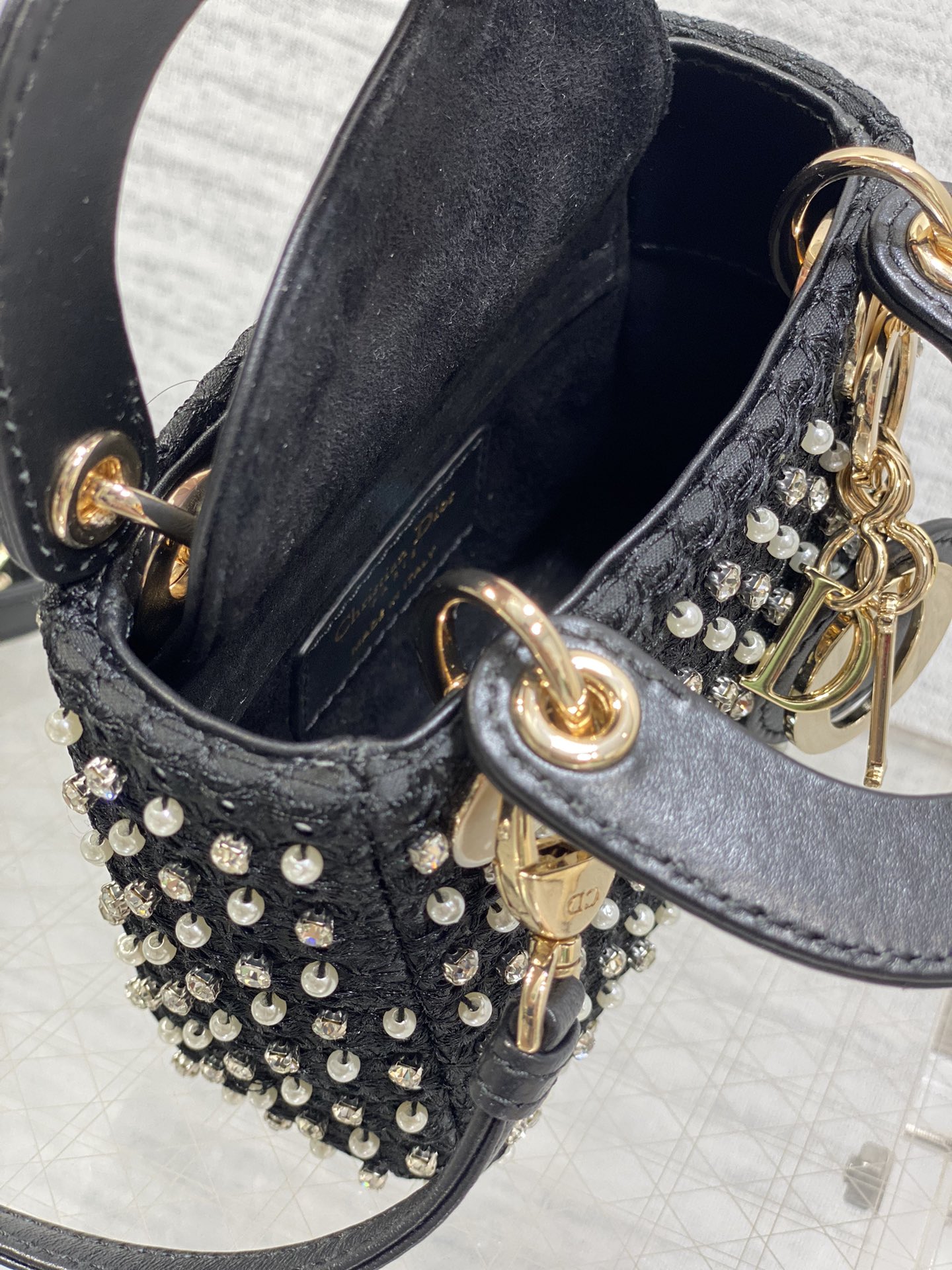 Dior Lady Limited Edition Beads Princess Diana Bag
