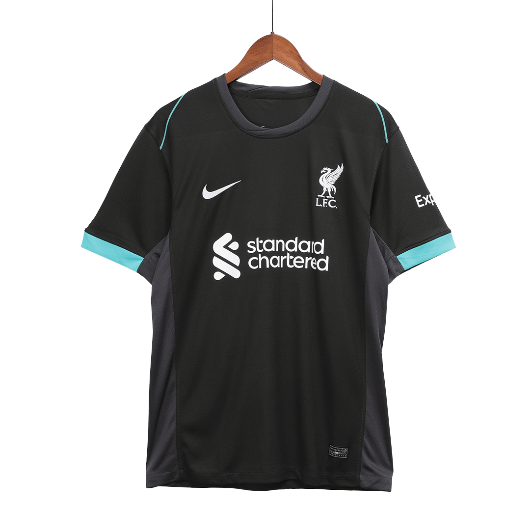 Liverpool away football jersey kit (shirt + shorts) 2024/25