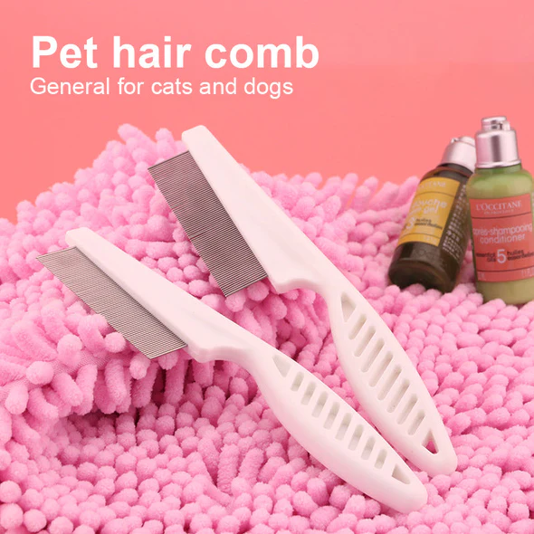 (🔥Last Day Promotion-SAVE 60% OFF)-Pet Flea Comb-BUY 5 GET 5 FREE & FREE SHIPPING
