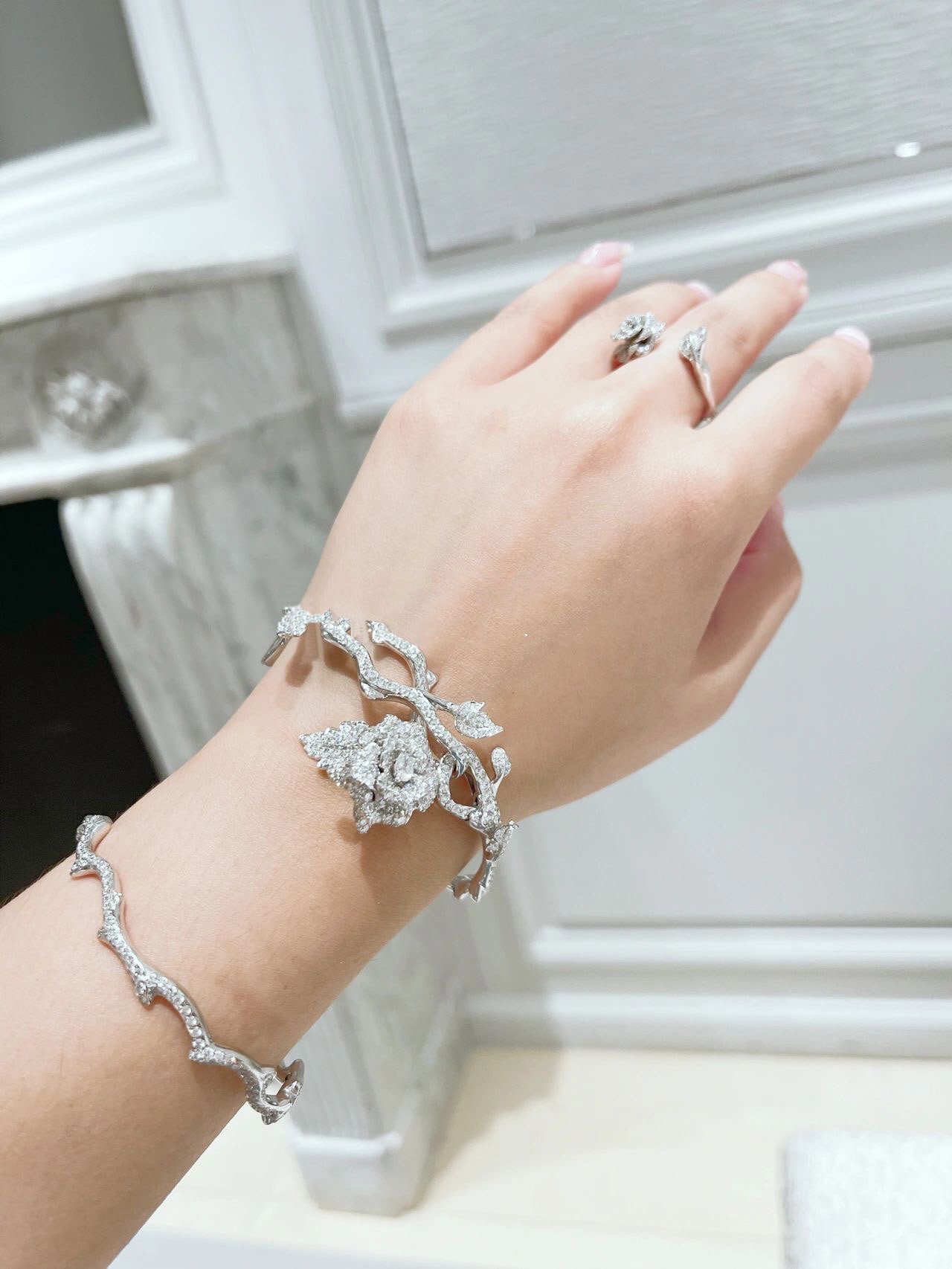 Dior Vine diamond bracelet