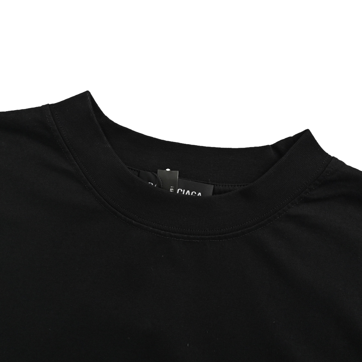 Balenciaga Eiffel Tower Night View Printed Short Sleeve