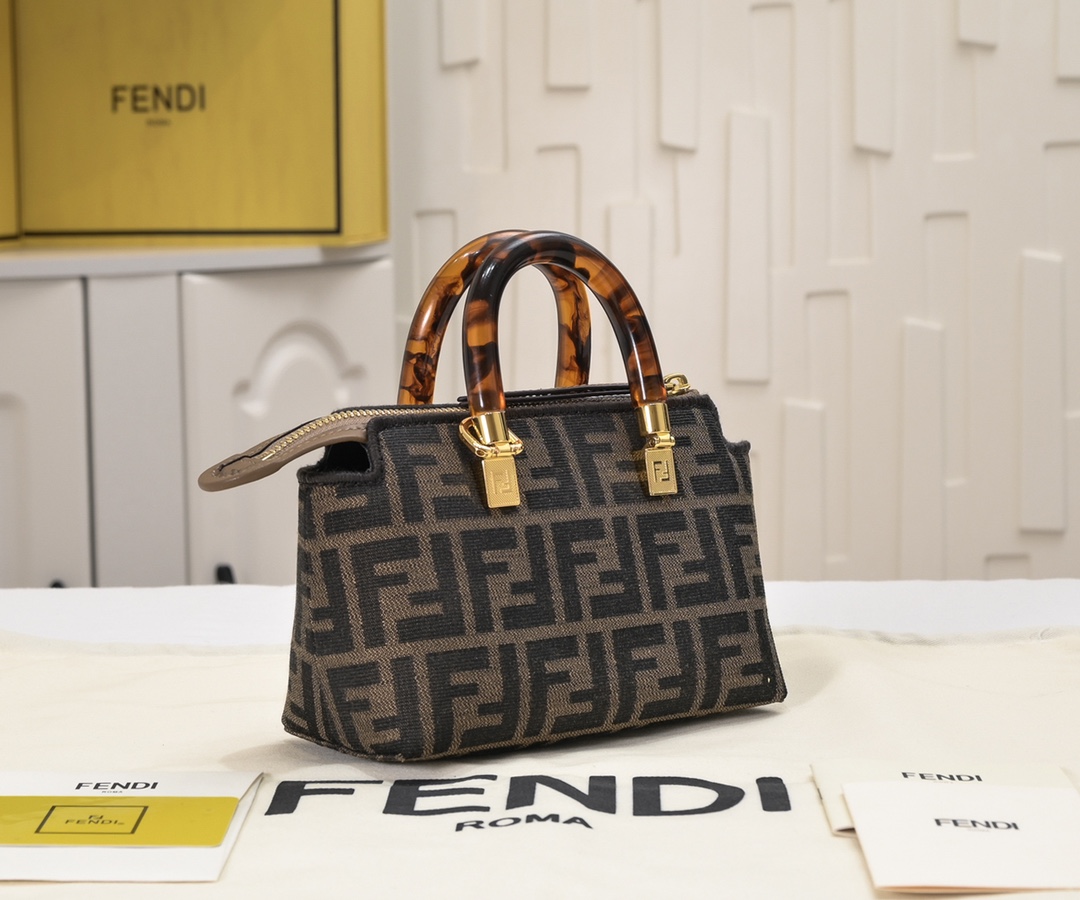FENDI by the way Boston Tote Bag 4401