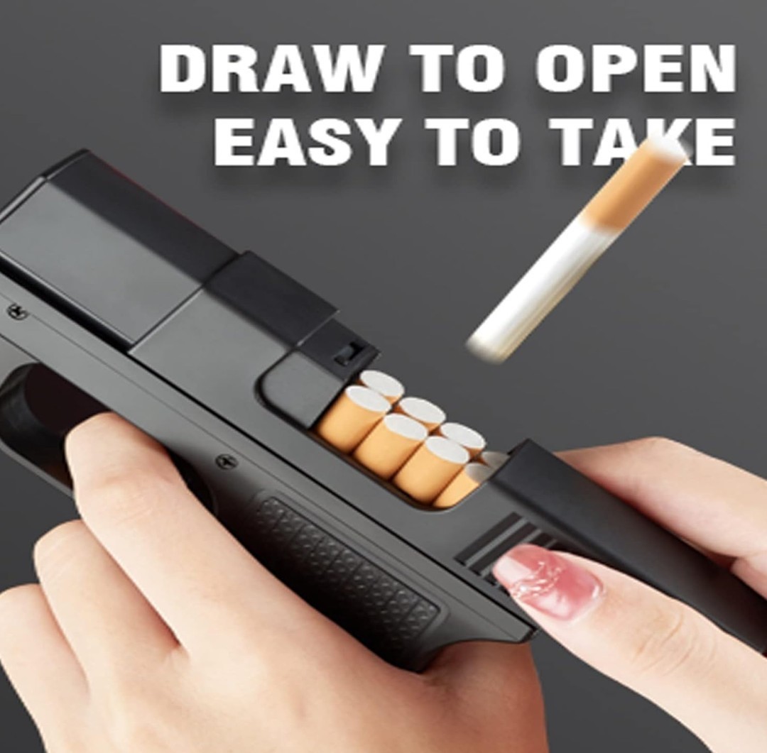 Windproof Lighter with Cigarette Case