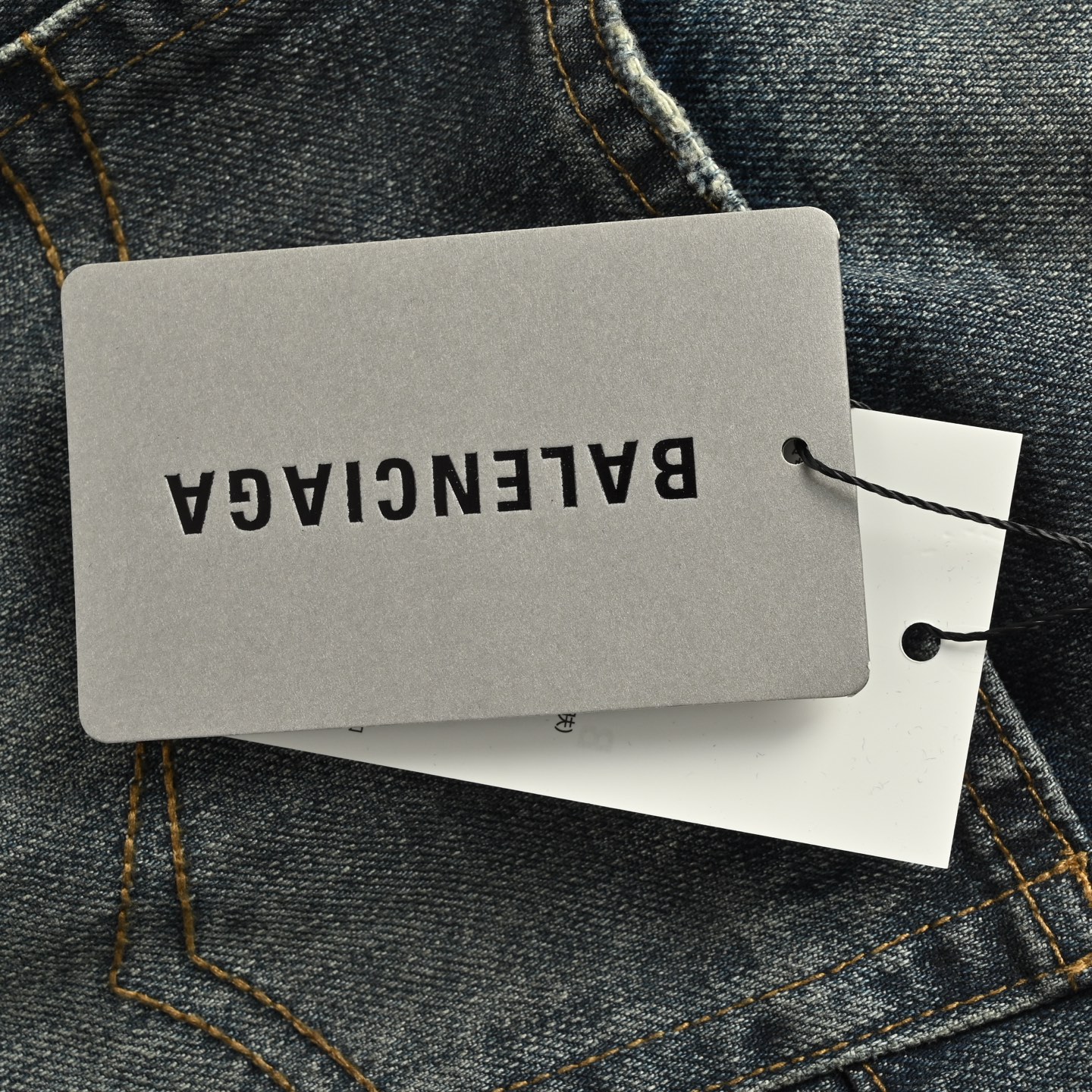 Balenciaga 25ss low-rise runway jeans