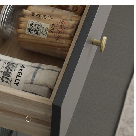 Catalina MARRIOTT Buffet Sideboard Cabinet Scandinavian Hardwood ( 4 Color, Walnut, Grey, Black, White )