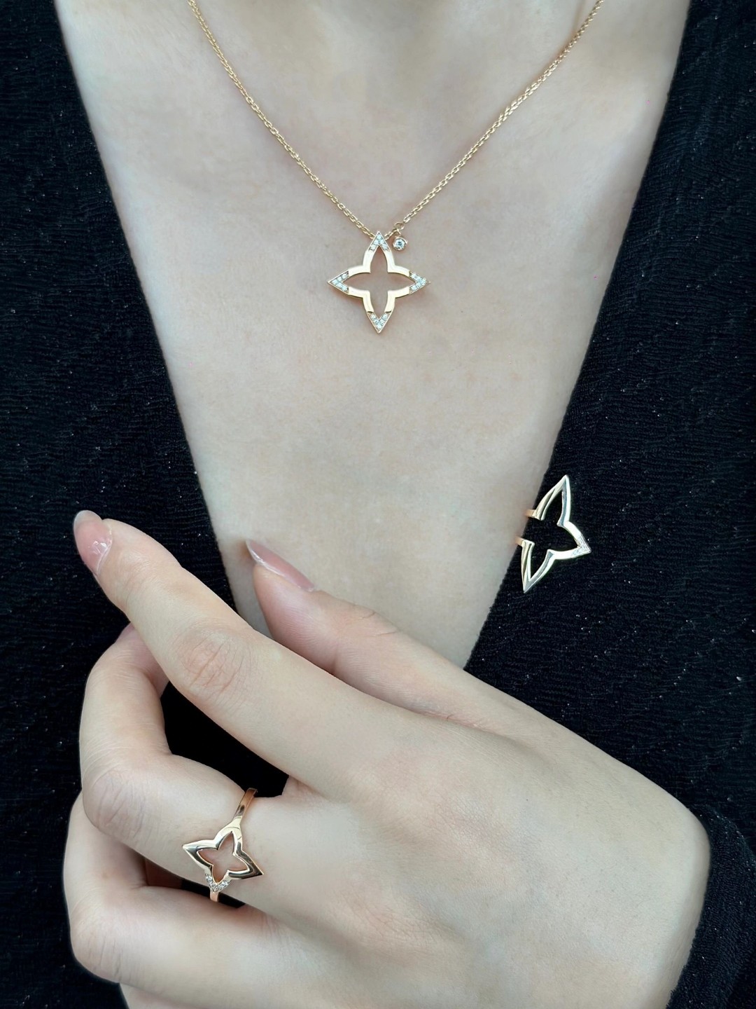 Louis Vuitton Diamond Necklace