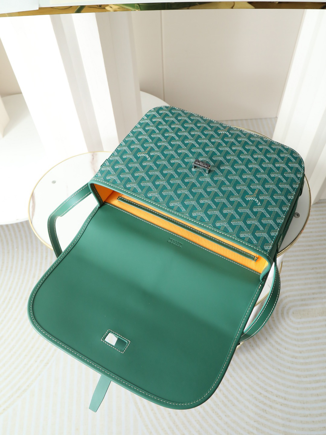 Goyard belvedère shoulder bag 244
