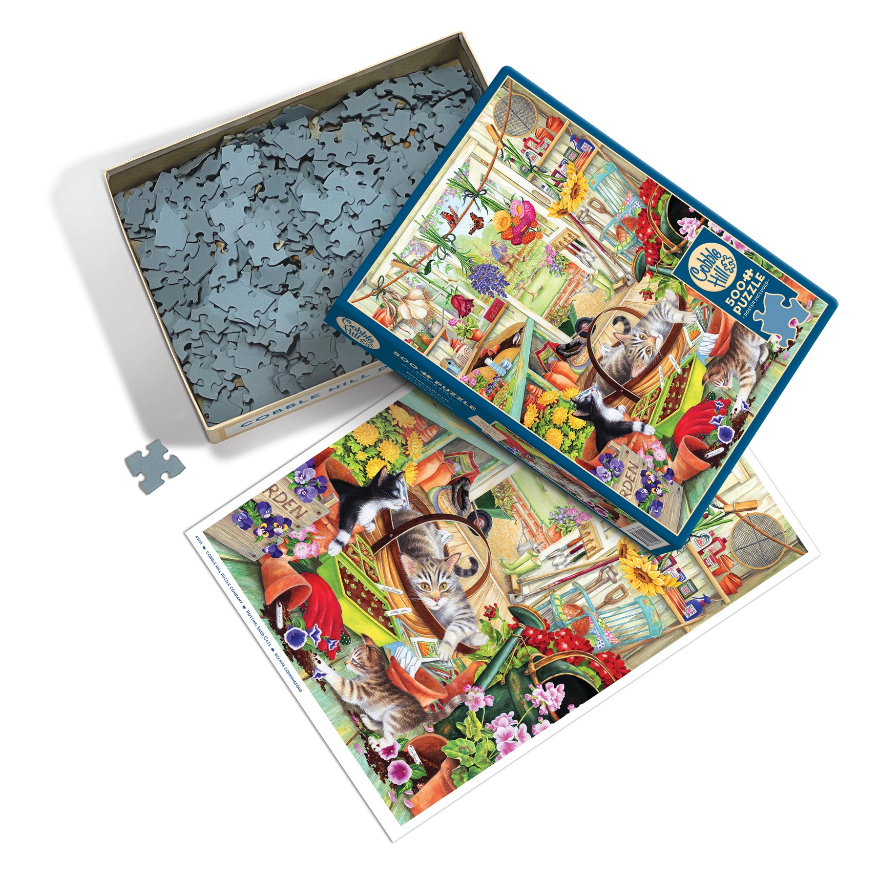 Potting Shed Cats | 500 Piece