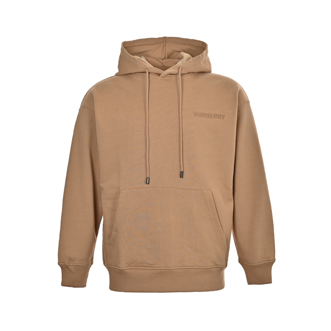 Burberry 24Fw hooded sweatshirt with horse patch on the back