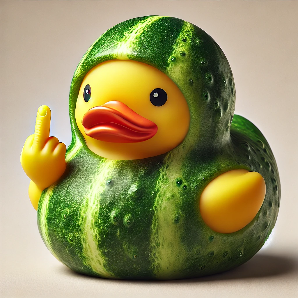 Funny Pickle Duck🥒