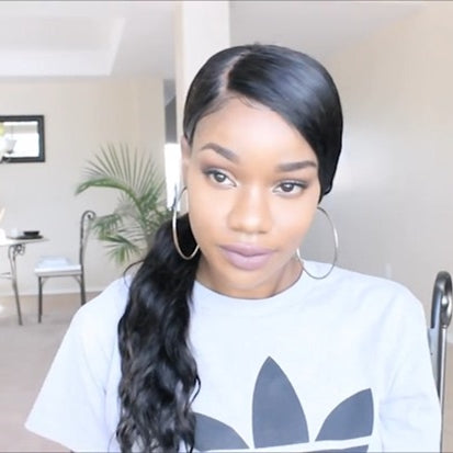 Thanksgiving Special Sales Sleek Natural Ponytail