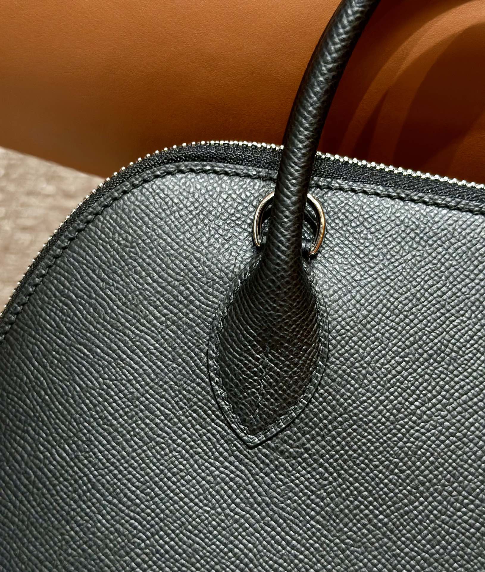 Hermes Bolide ck89Black Handbag (Handmade to order)