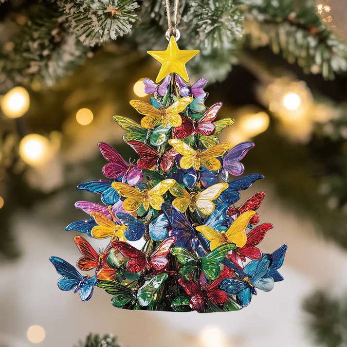 Butterfly Xmas Ornament