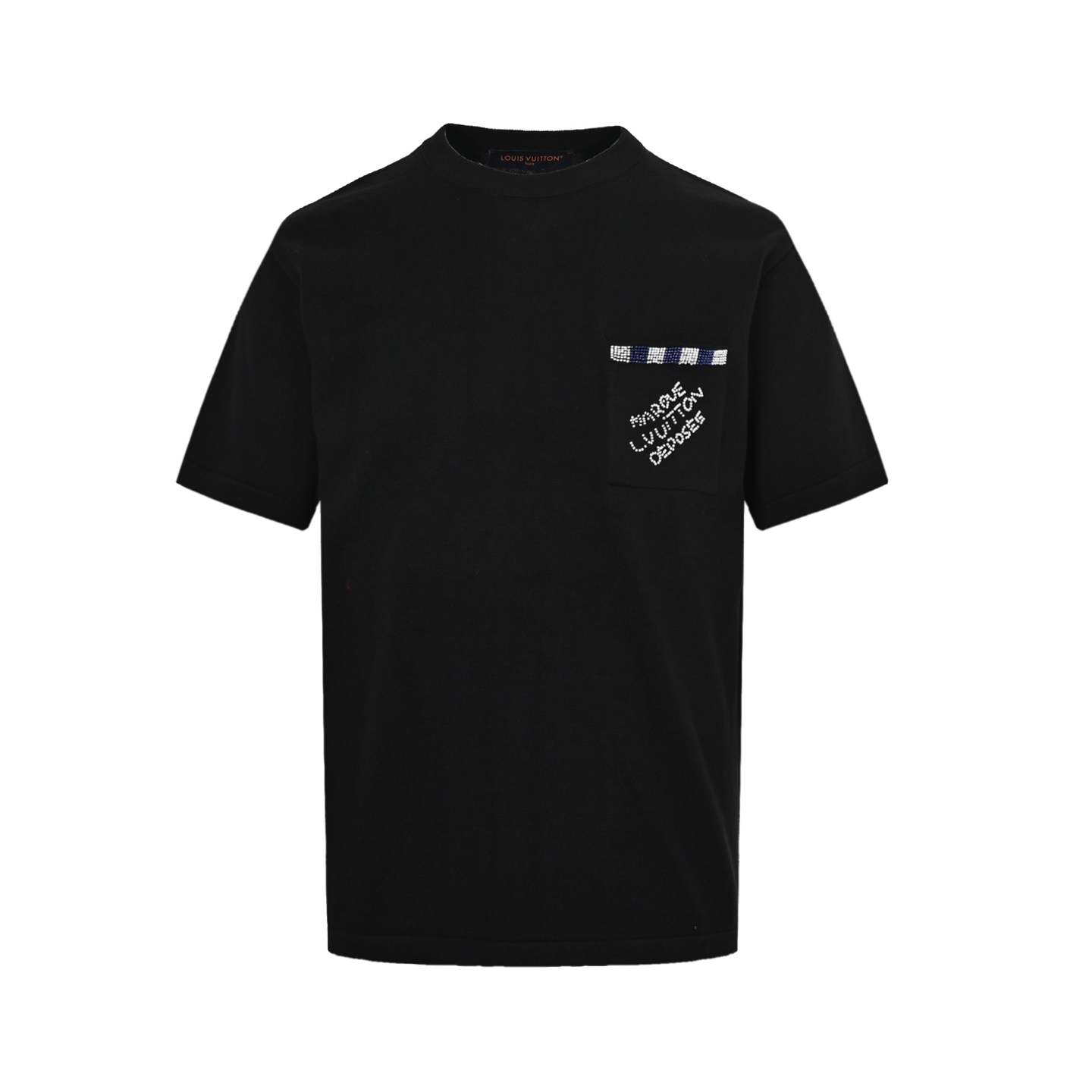 Louis Vuitton 24ss Pocket Beaded Knit Short Sleeve