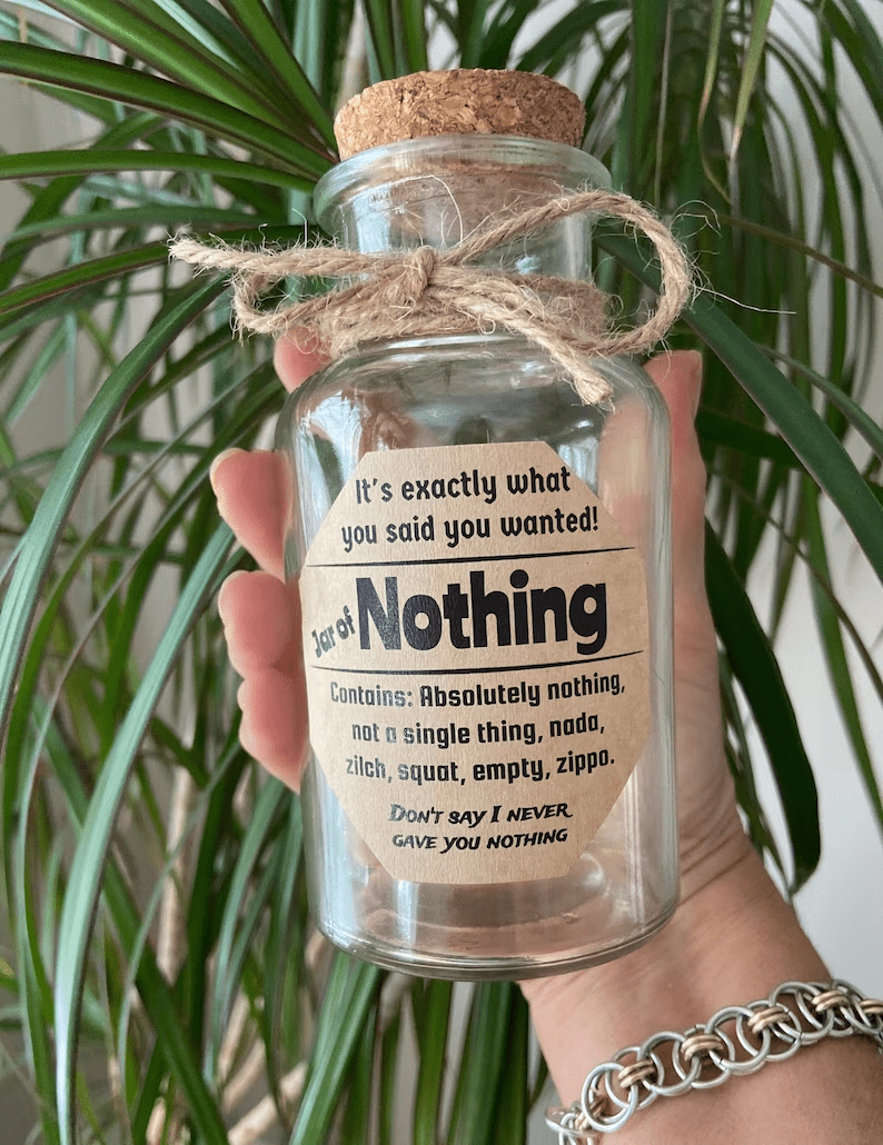 Jar of Nothing