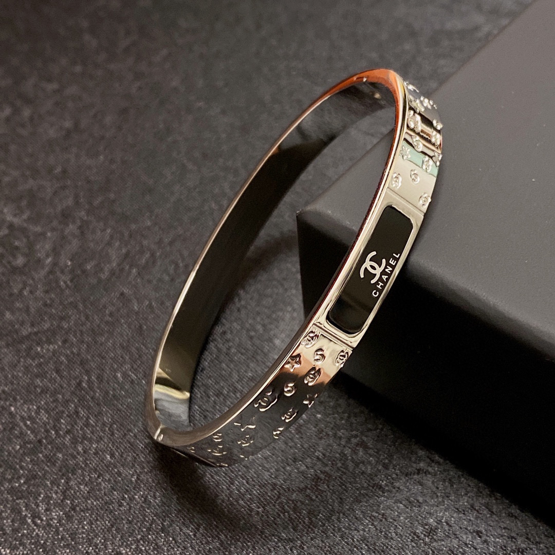 Chanel silver bracelet