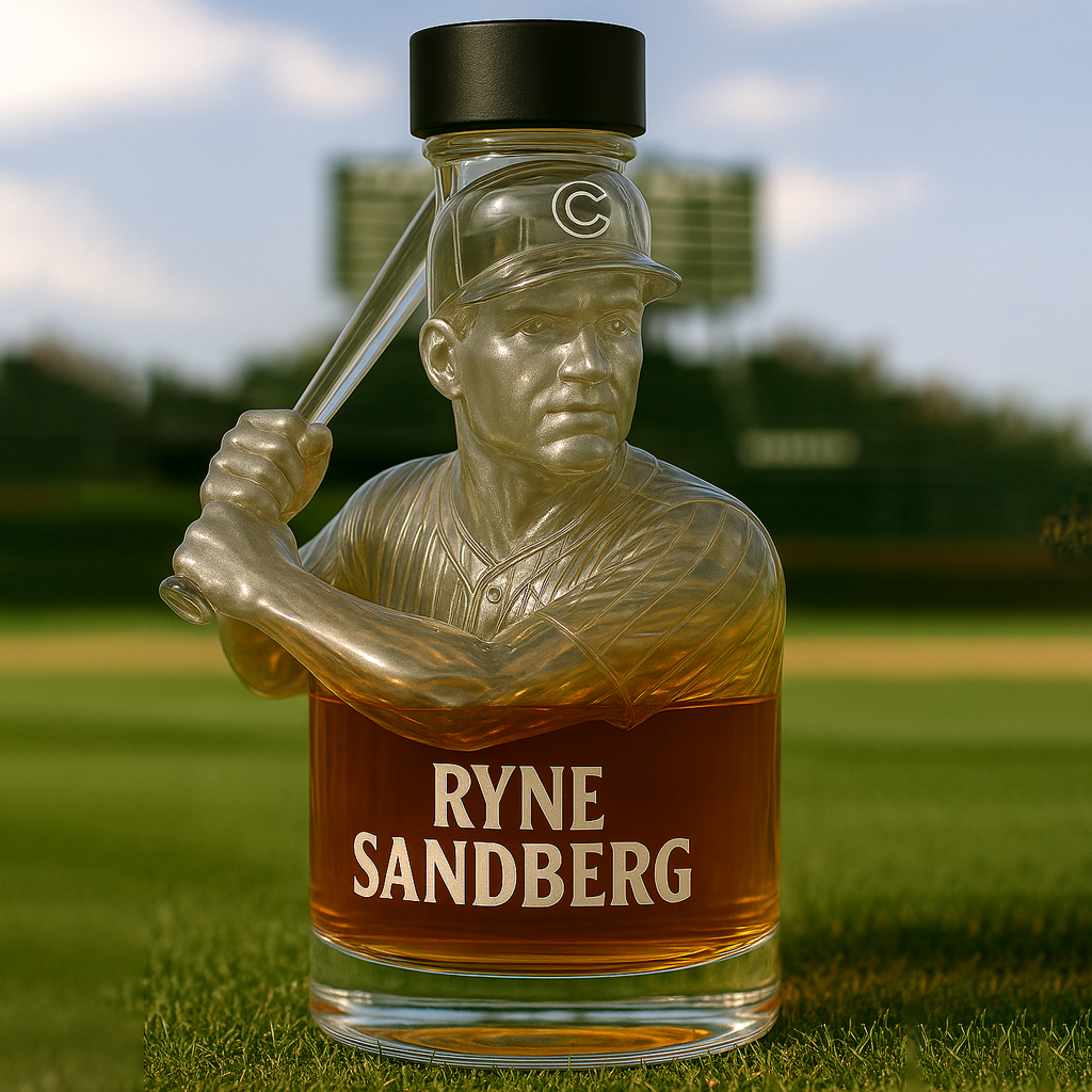 A Tribute to the Legend – Ryne Sandberg Whiskey Decanter