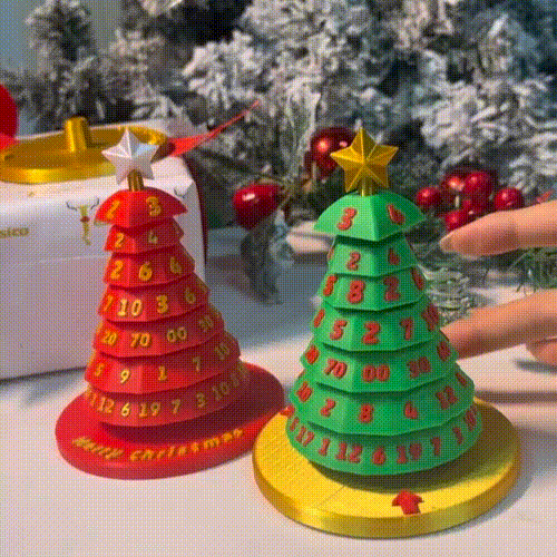 Spinning Christmas Tree Dice Decoration🎲