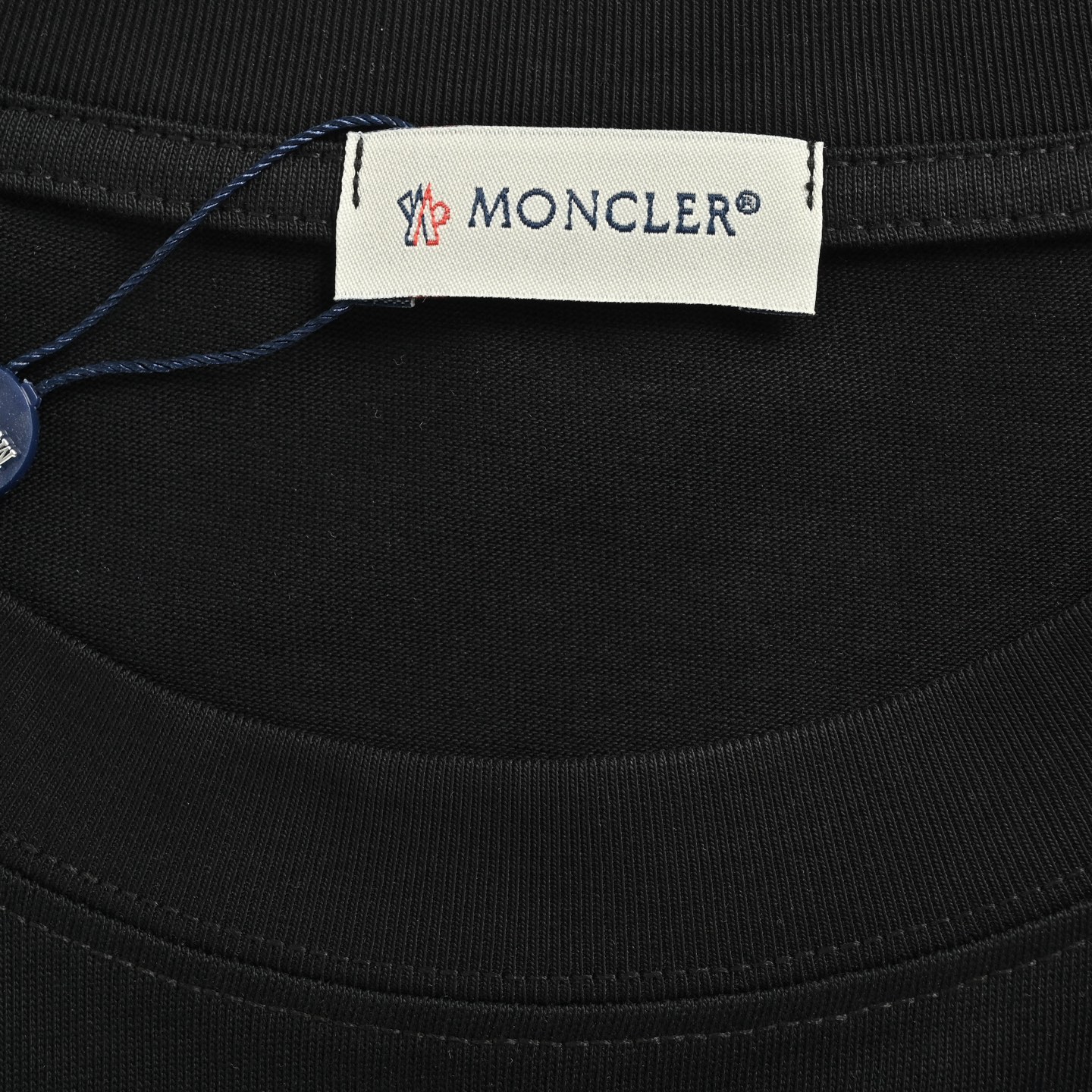 Moncler 25ss graffiti logo print short-sleeved shirt