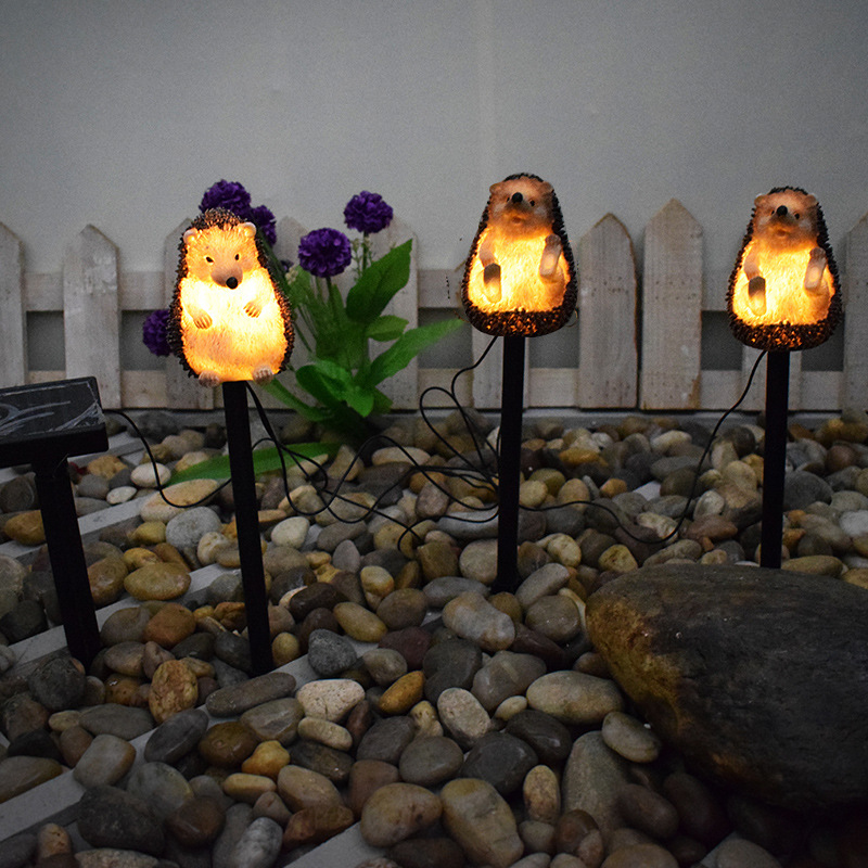 1pc LED Landscape Lamp, Animal Shape Solar Lamp, For Courtyard, Garden, Lawn & Outdoor Decoration