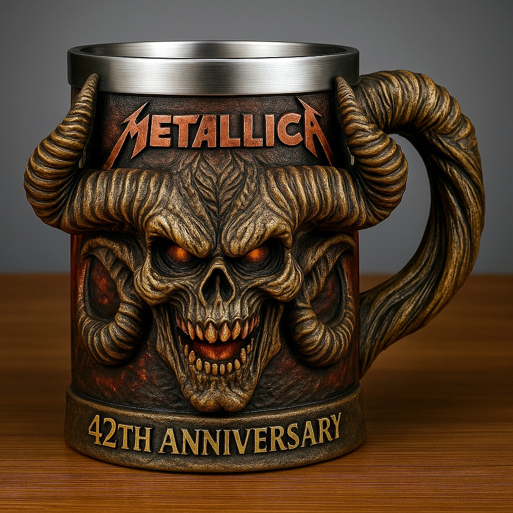 Metallica 42nd Anniversary Demon Tankard