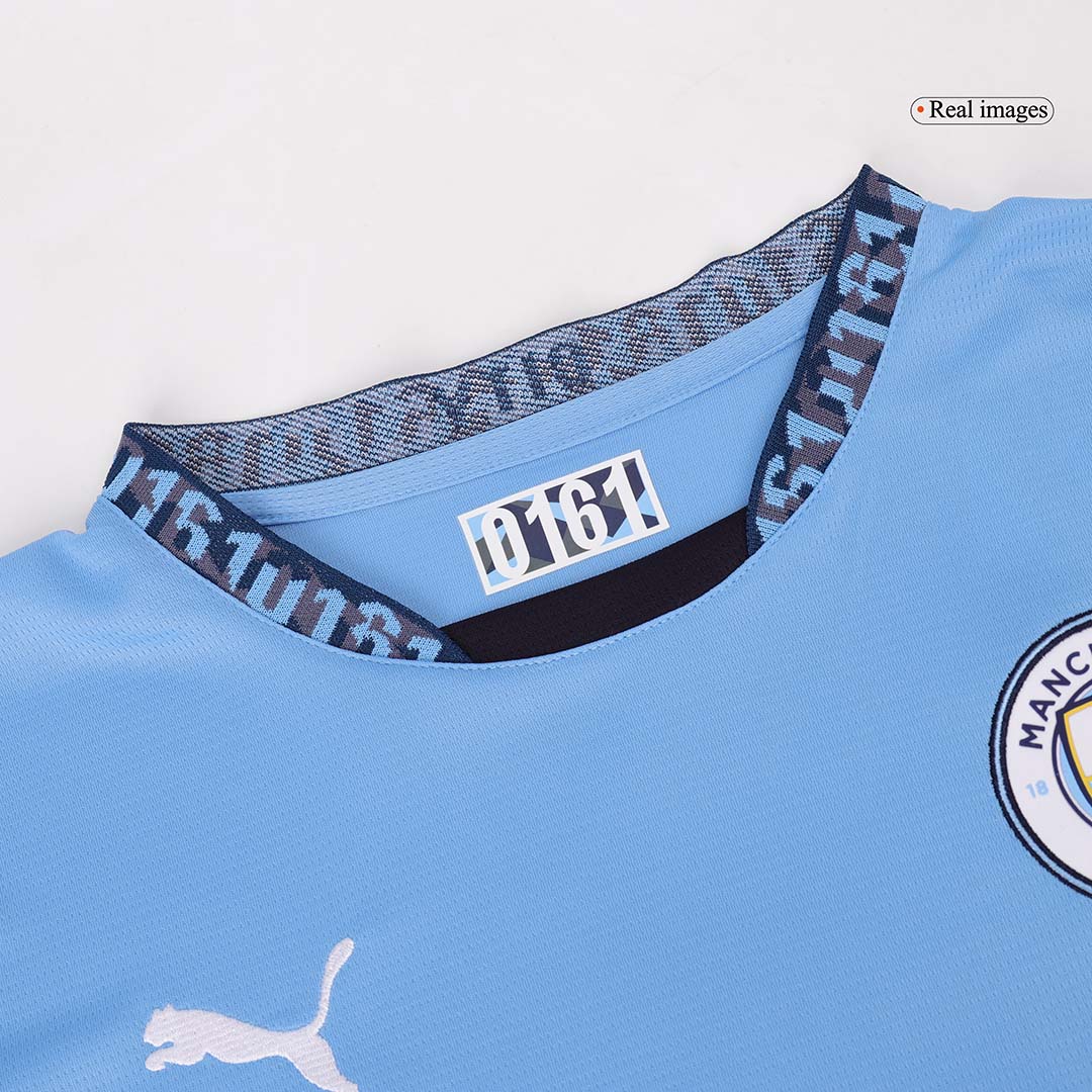Manchester City 2024/25 Home Long-Sleeve Football Shirt