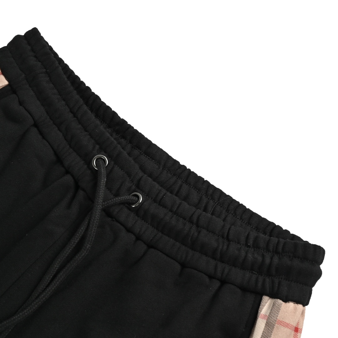 Burberry Classic Side Check Tape Panel Shorts