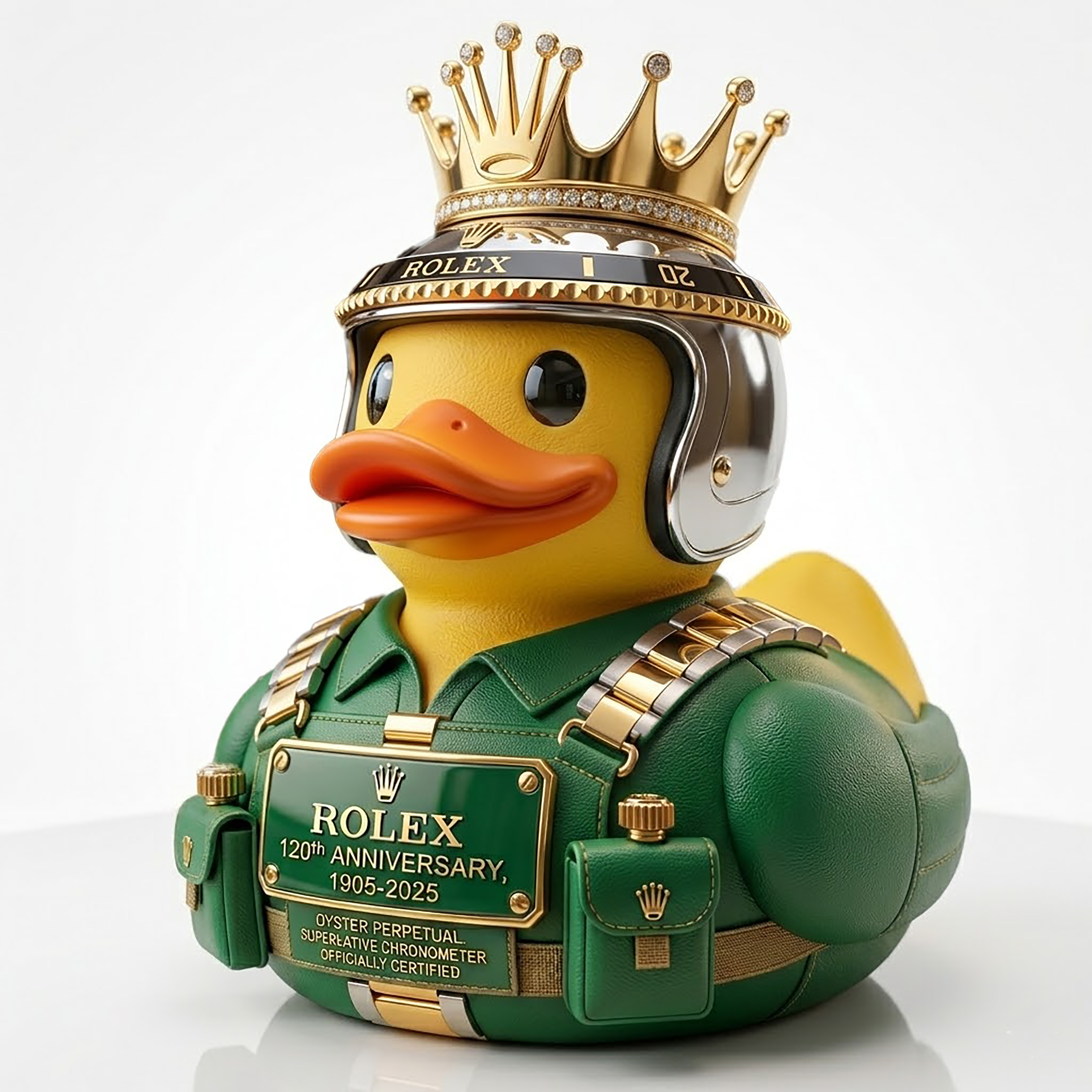 👑 Rolex 120th: Crowned Legacy Duck – Ultimate Luxury Collectible 🦆