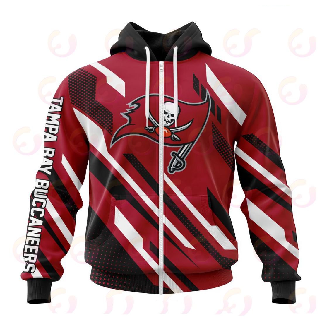 TAMPA BAY BUCCANEERS 3D HOODIE SPECIAL MOTOCROSS CONCEPT