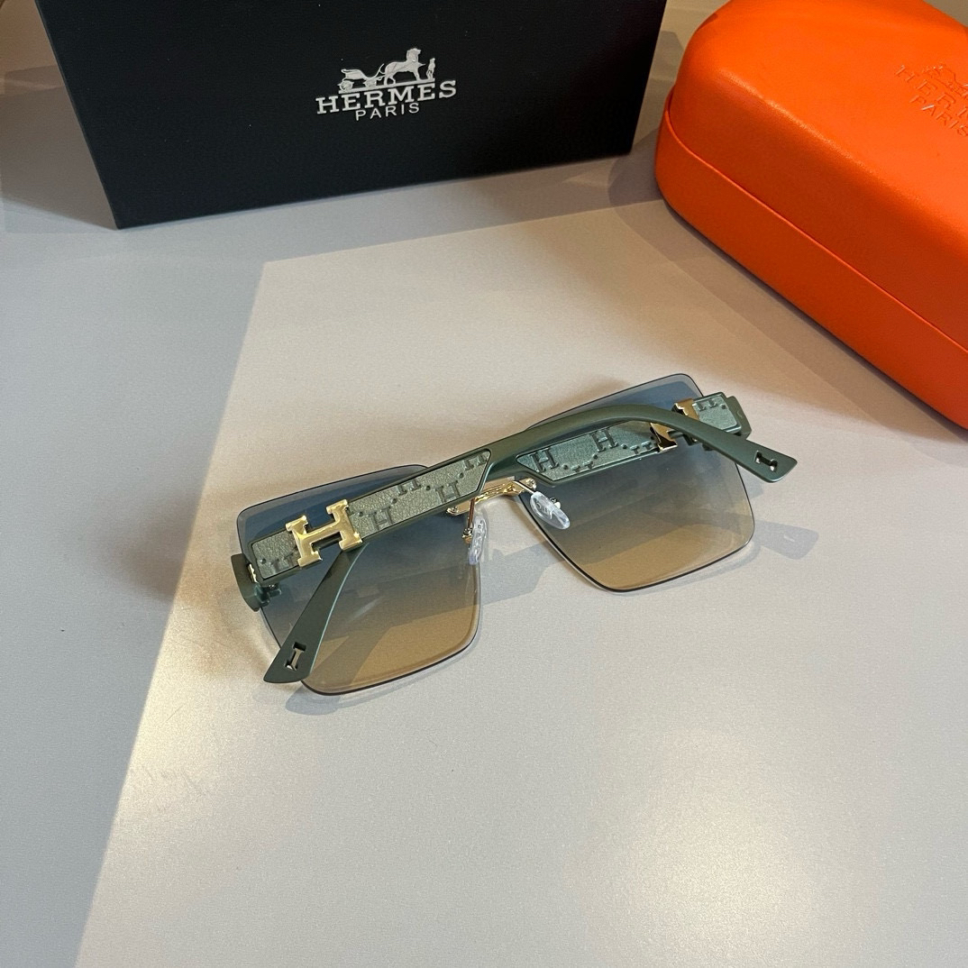 Hermes rimless sunglasses