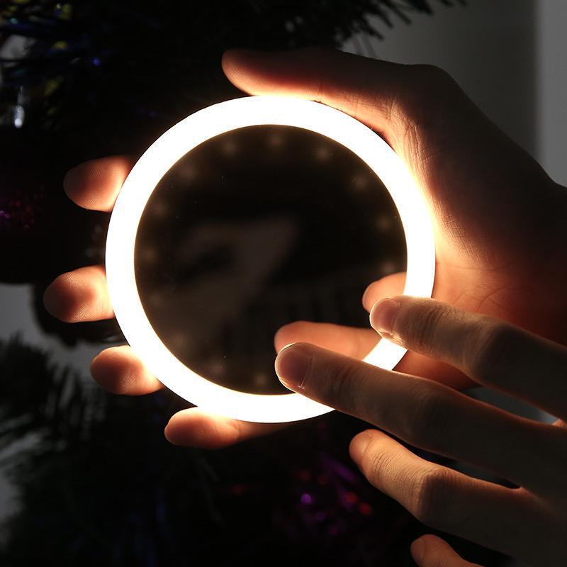 Wireless Charger Portable LED Makeup Mirror