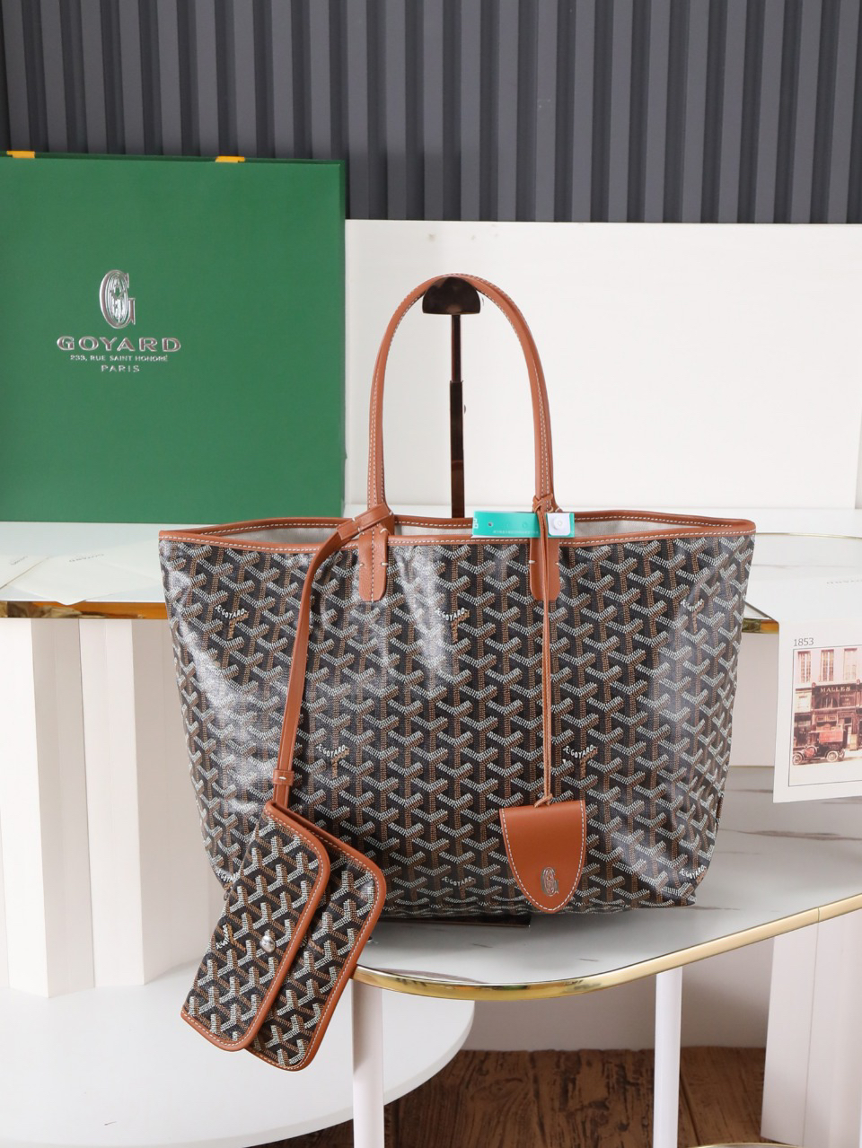 Goyard saint louis small shopping bag 020146