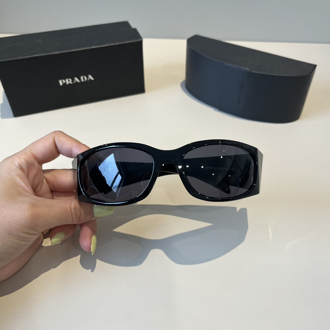Prada round frame sunglasses