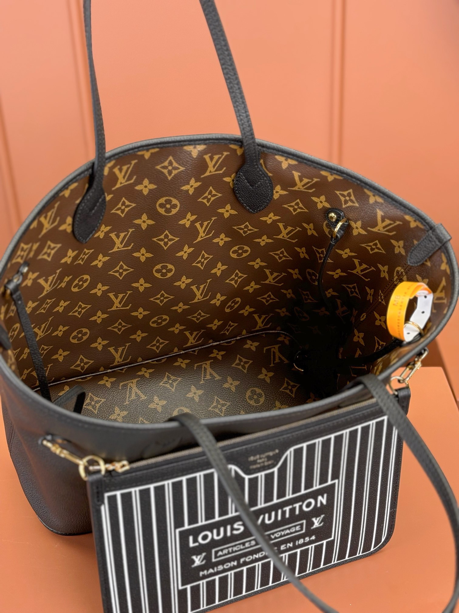 Louis Vuitton NEVERFULL INSIDE OUT Medium Handbag M11946