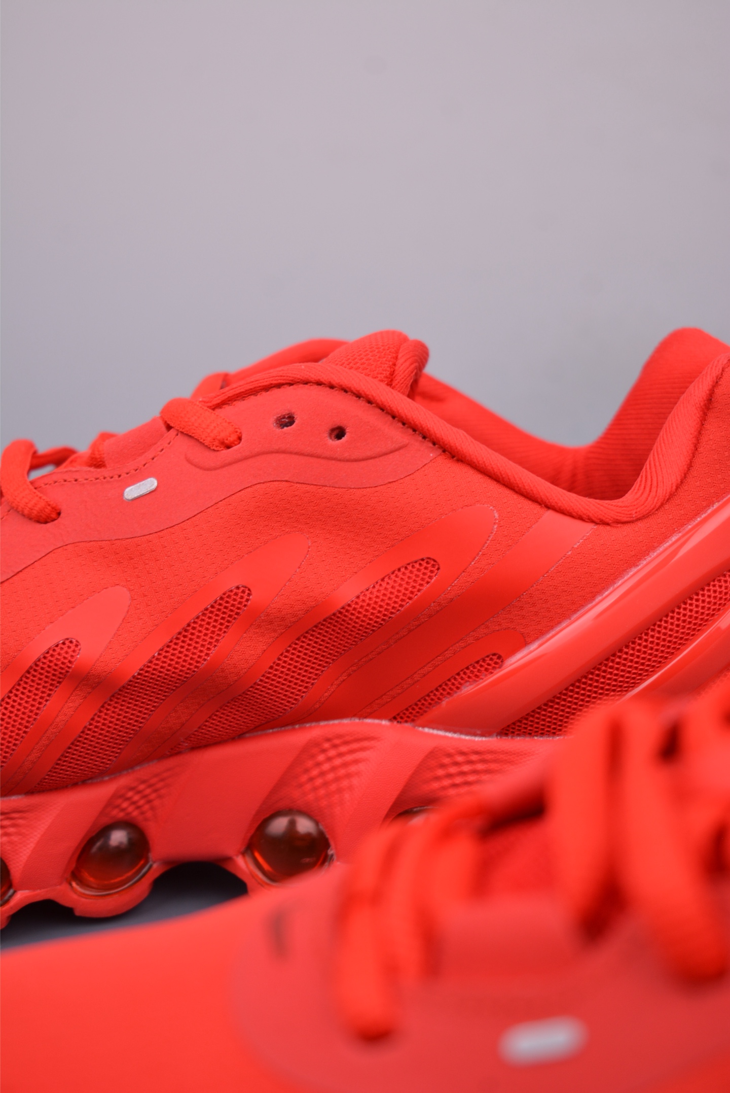 Nike Air Max DN8 running shoes all red FQ7860-049