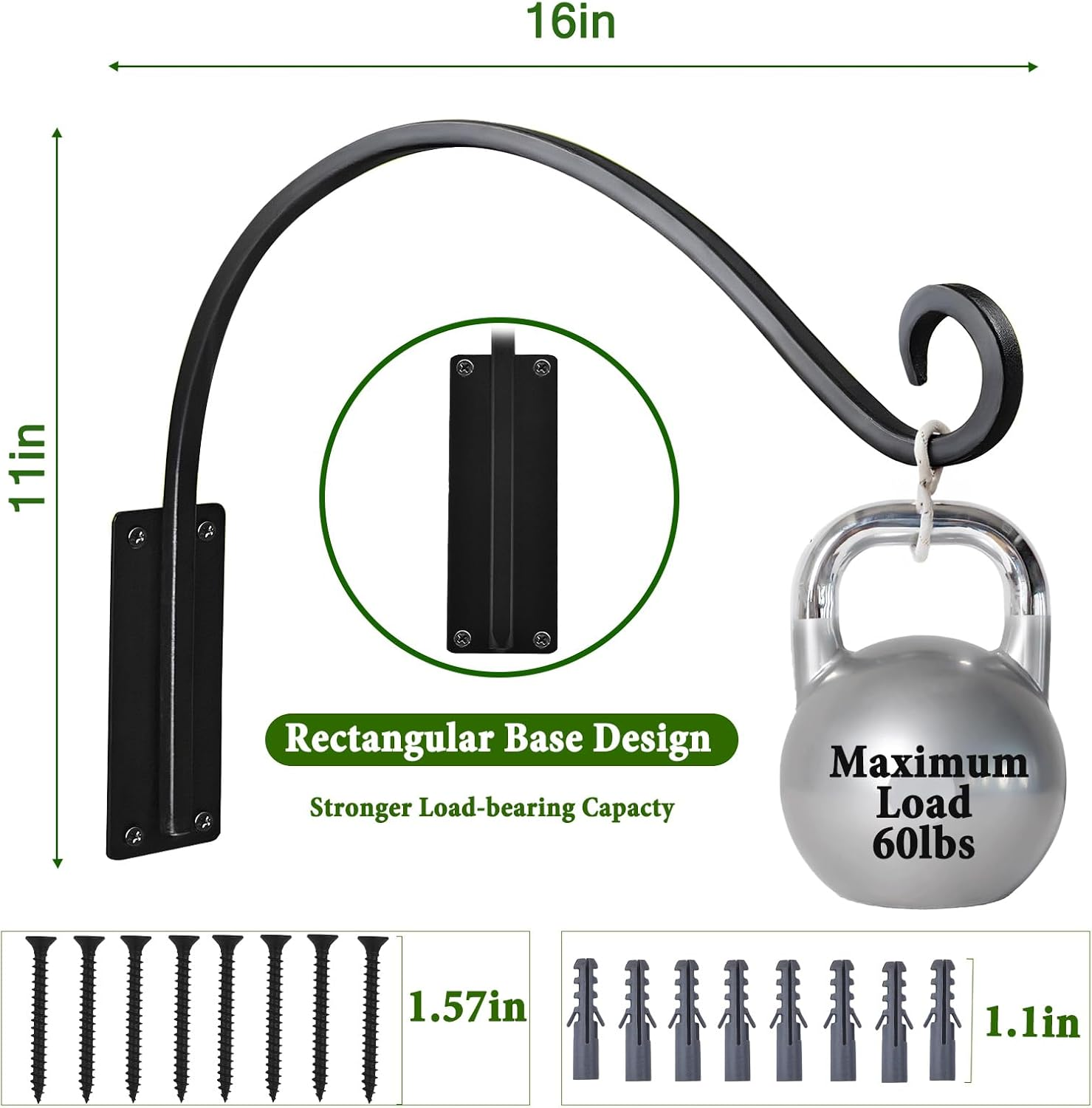 🔥ON SALE - 50% OFF🔥Heavy Duty Plant Hanger Bracket