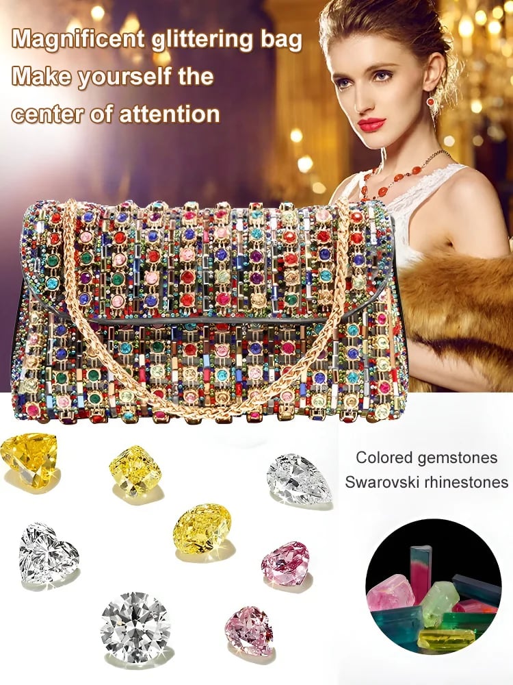 👍Last Day Promotion 60% OFF💥Light Luxury Diamond Bag💝FREE SHIPPING NOW