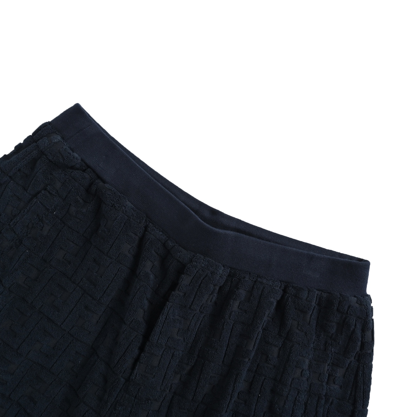 Fendi 25ss FF embossed jacquard towel shorts