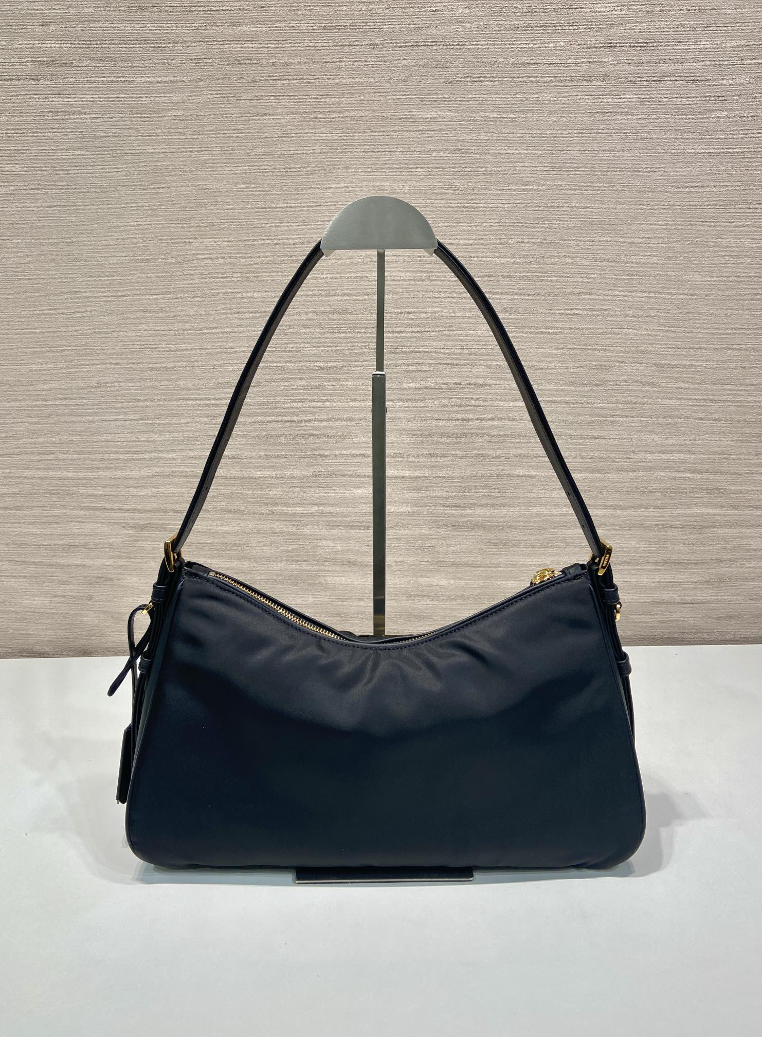 Prada Tessuto Locker nylon lock shoulder bag 1BC232