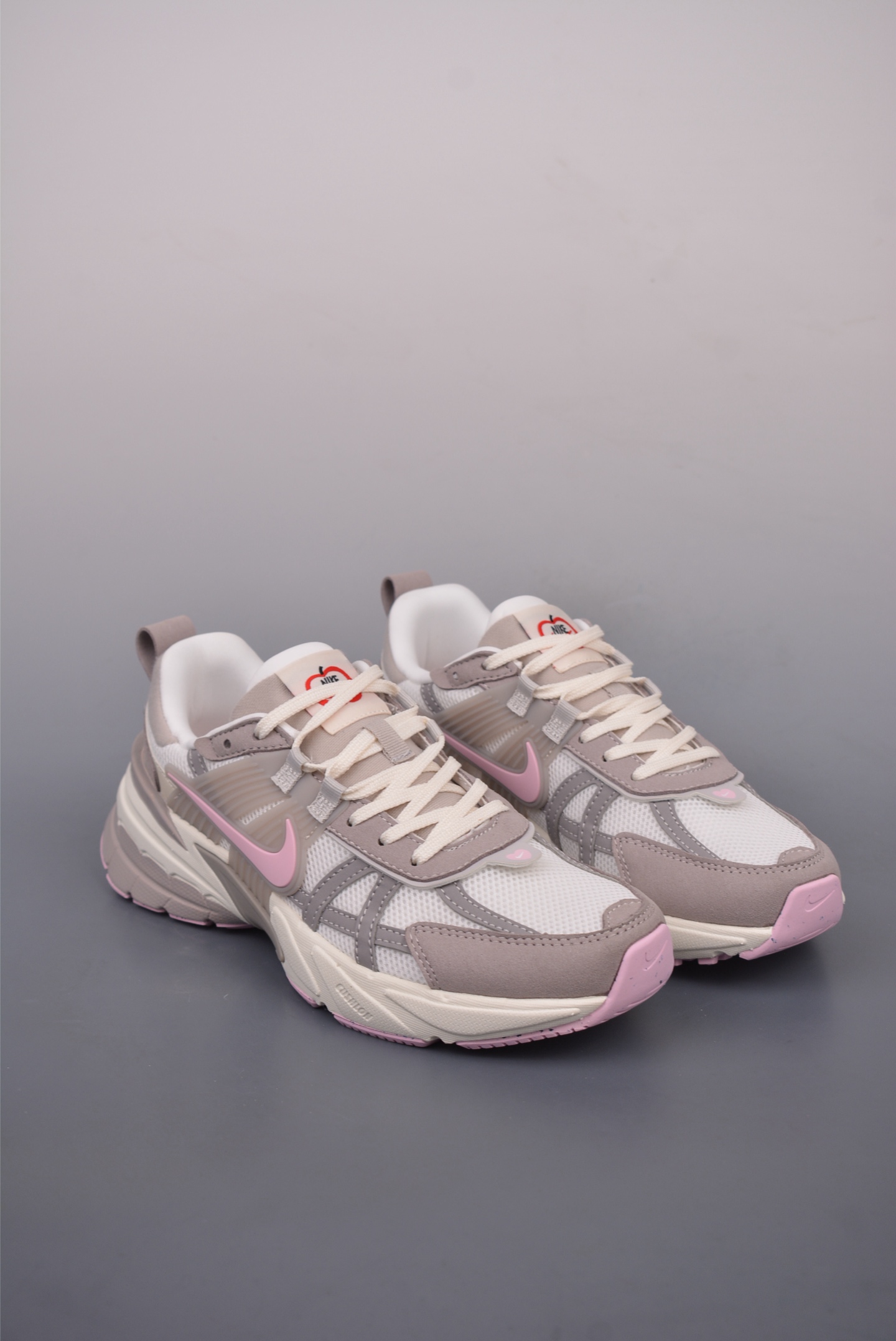 Nike Wmns V2K Runtekk Low Light Grey White Pink HV5997-161