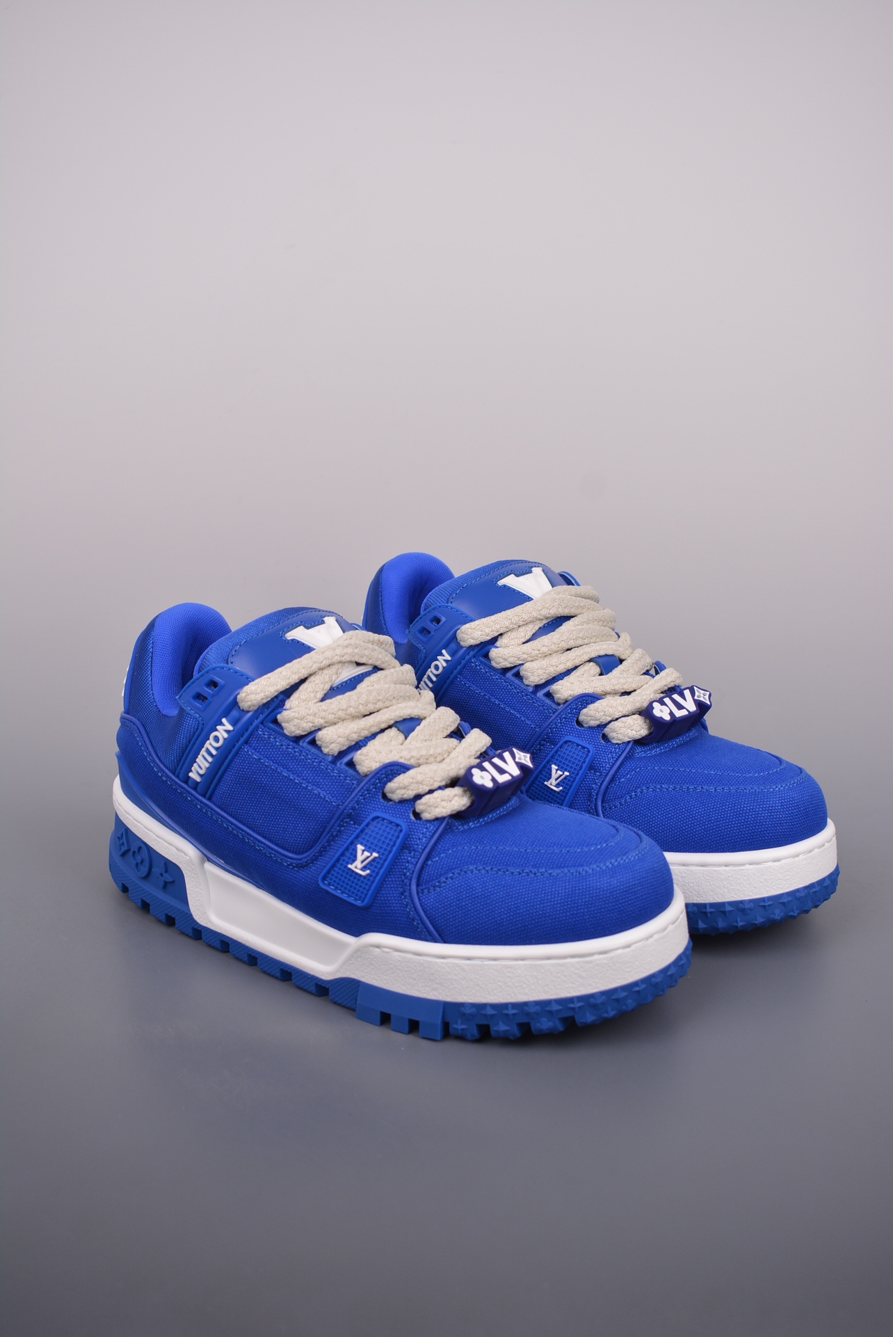 Louis Vuitton Trainer Maxi Low Sneaker Sapphire Blue