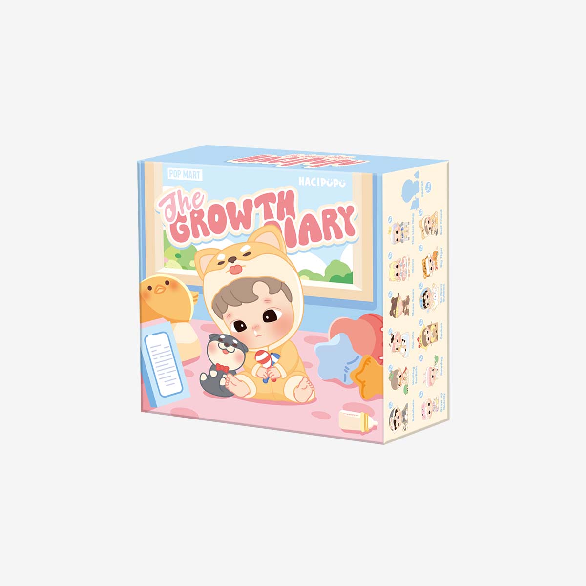 POP MART HACIPUPU The Growth Diary Series-Badge [1 Blind Box]