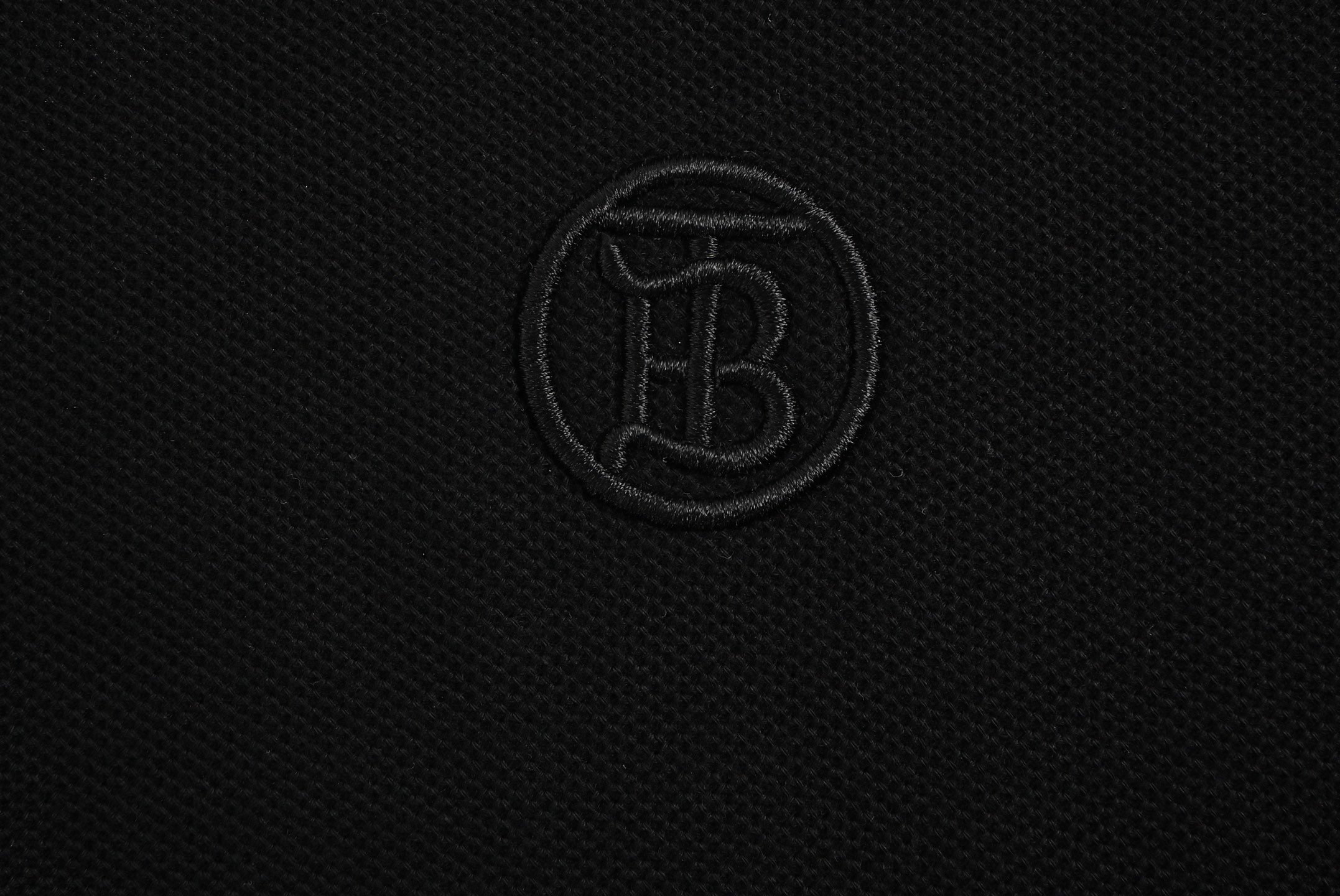 Burberry classic black and red striped Polo short sleeve