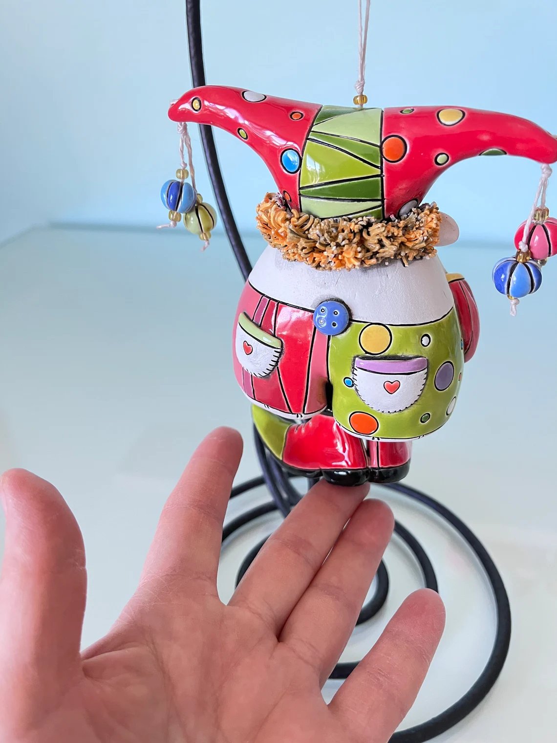 🔥Last Day 49% OFF 🌈Colorful Jester Bell Ornaments