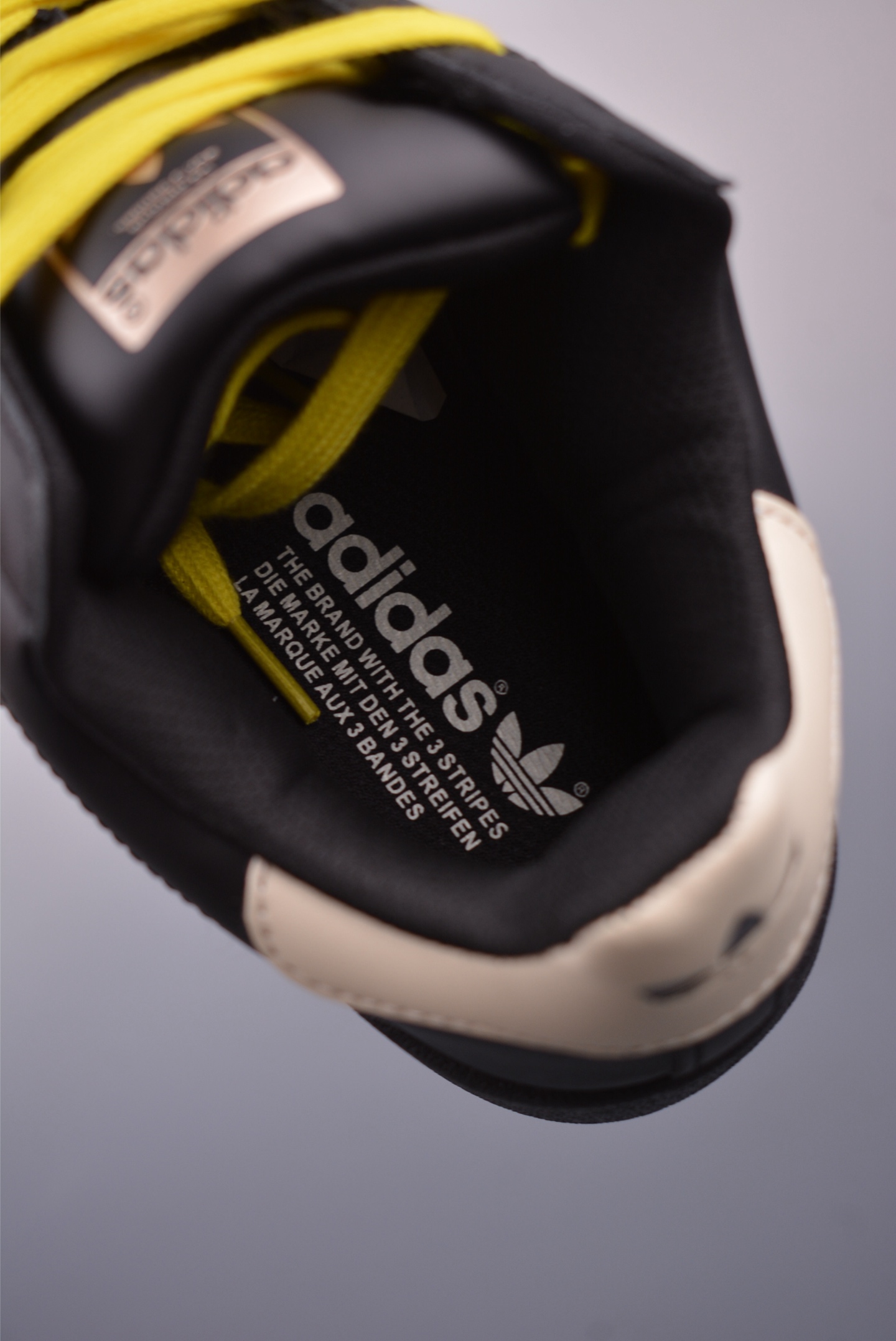 Pharrell x Adidas Superstar 92 Black, White and Yellow JI4267