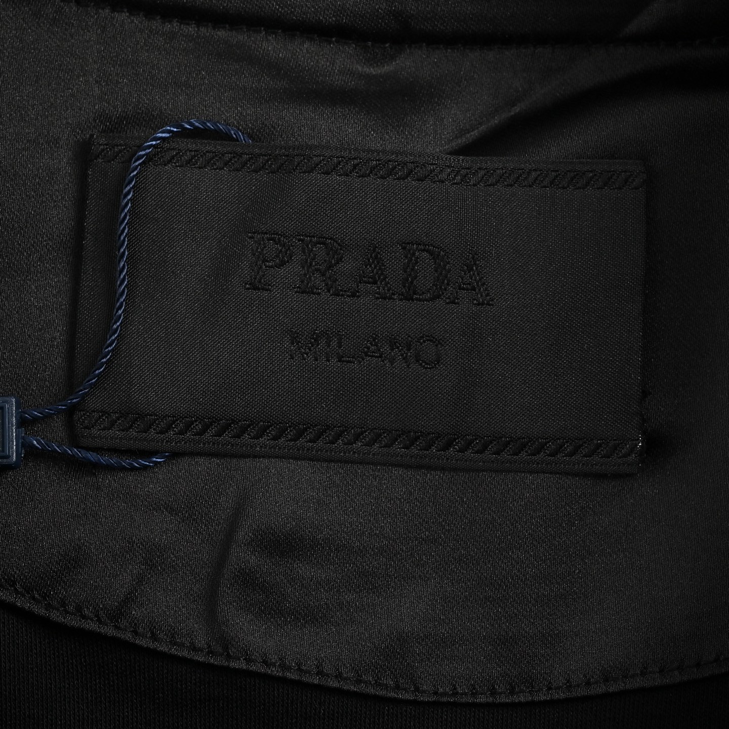 Prada 25ss chest embroidered patch logo short sleeve