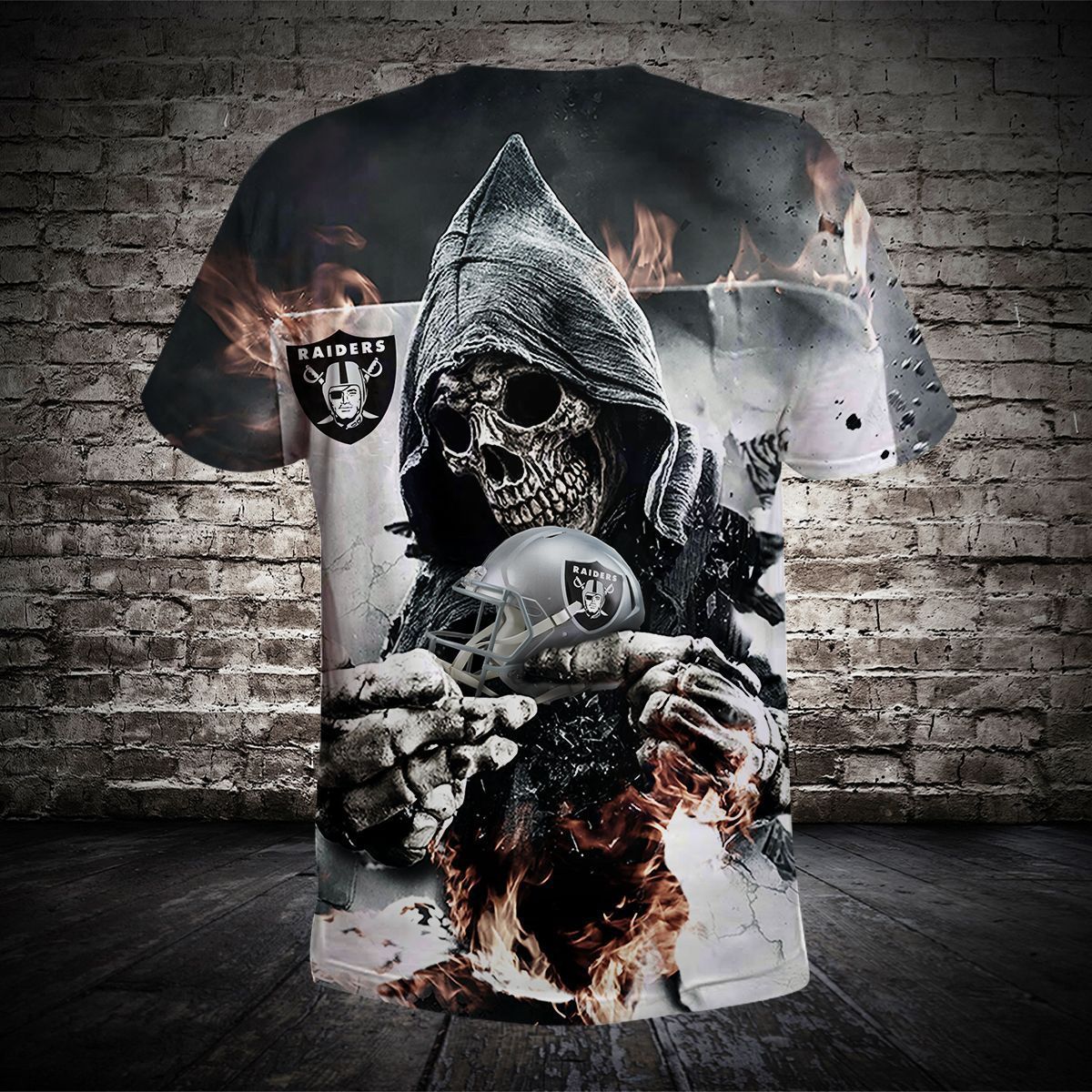 RAIDERS 3D HOODIE UNIQUE 123
