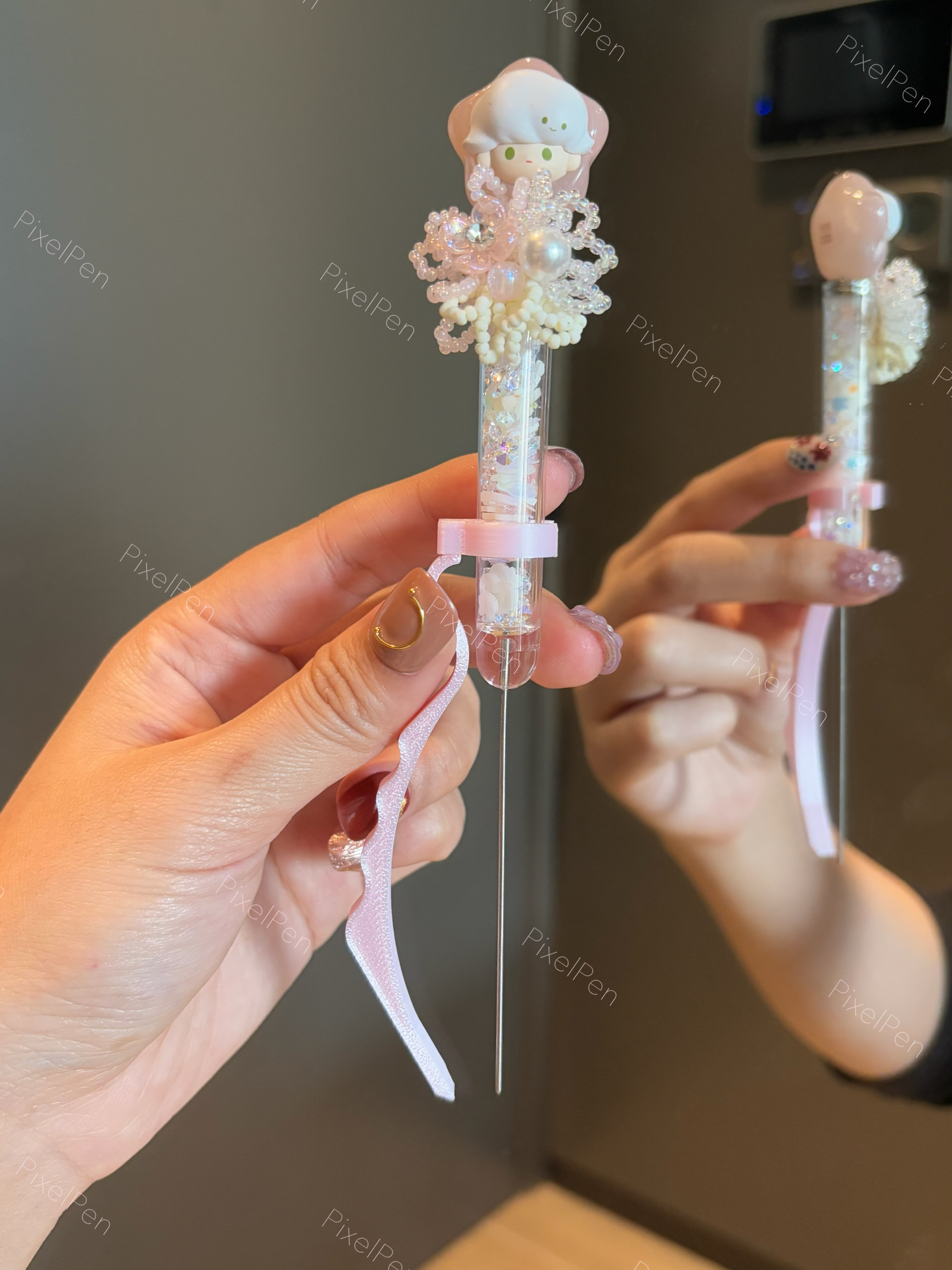 PixelPen Magnetic Grip Piecing Bean Pen Tool 2.6mm for small beans | Flower POP