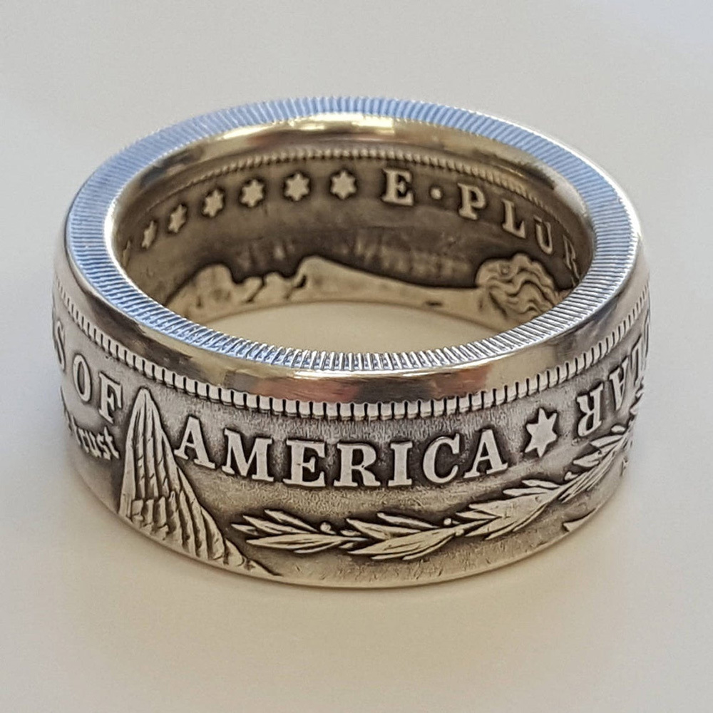 Morgan Dollar 1921 Coin Ring